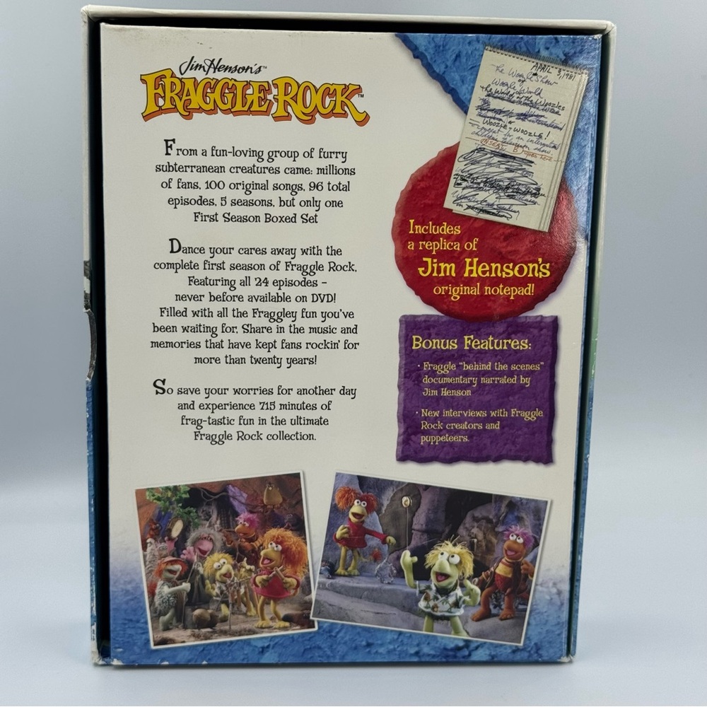 Fraggle Rock Complete First Season DVD Box Set - Picture 3 of 14